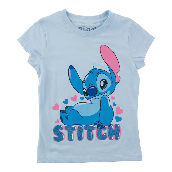 T-shirt imprimé à manches courtes sous licence pour toutes-petites