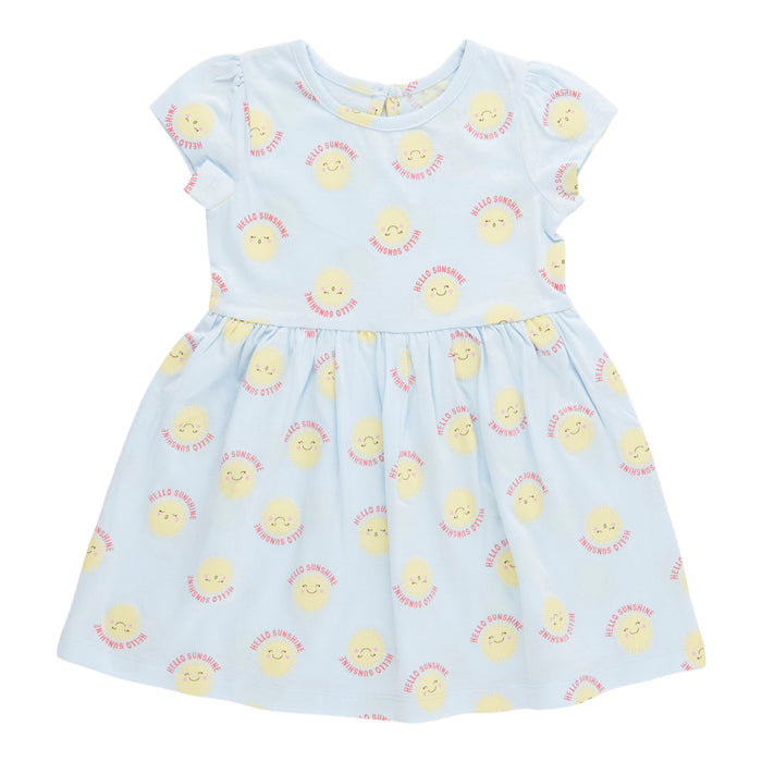 MONKEY BARS Infant Girls' Pool Party Printed Short Sleeve Dress, 12-24 Month