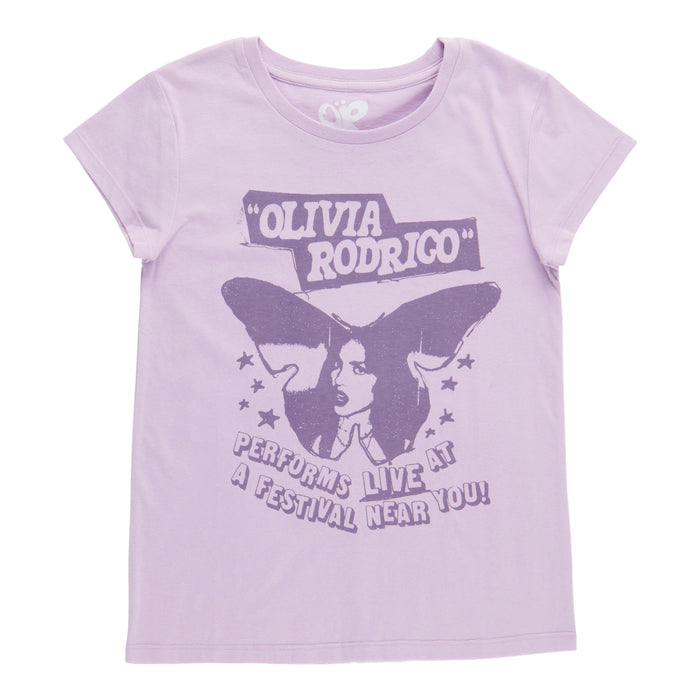 Girls' Licensed Printed Short Sleeve T-Shirt