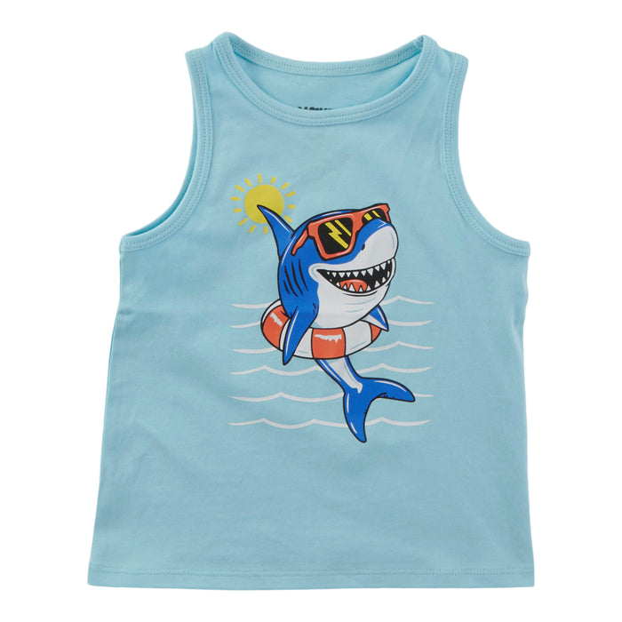 MONKEY BARS Infant Boys' Beach Party Screen Print Tank Top, 12-24 Month