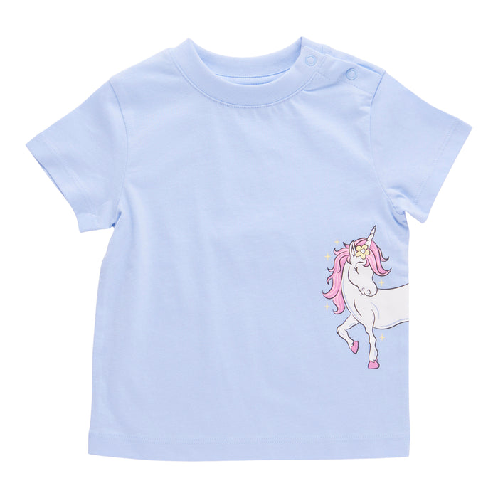 MONKEY BARS Infant Girls' Pool Party Short Sleeve Printed T-Shirt, 12-24 Month