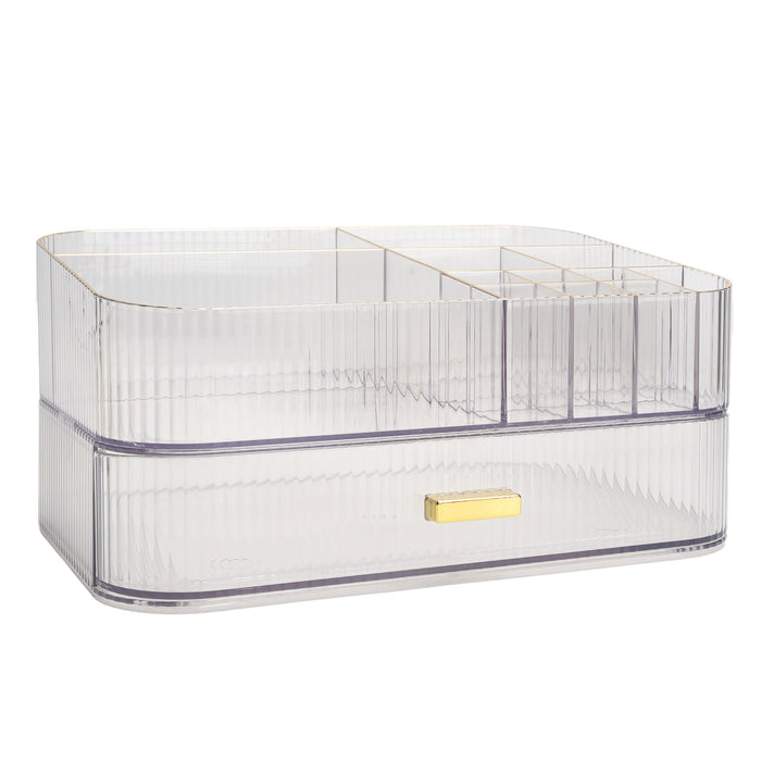 Organisateur de beauté avec tiroir, 12 po x 8 po x 5,6 po