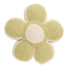 Flower Teddy Velvet Cushion, 15.5-in x 15.5-in.
