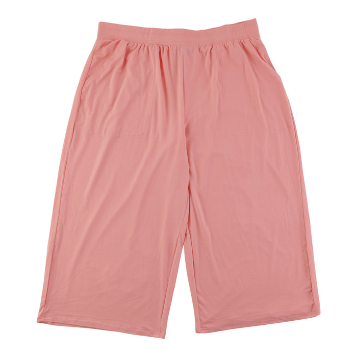Capri de pyjama à jambe large taille plus Carisma pour femmes