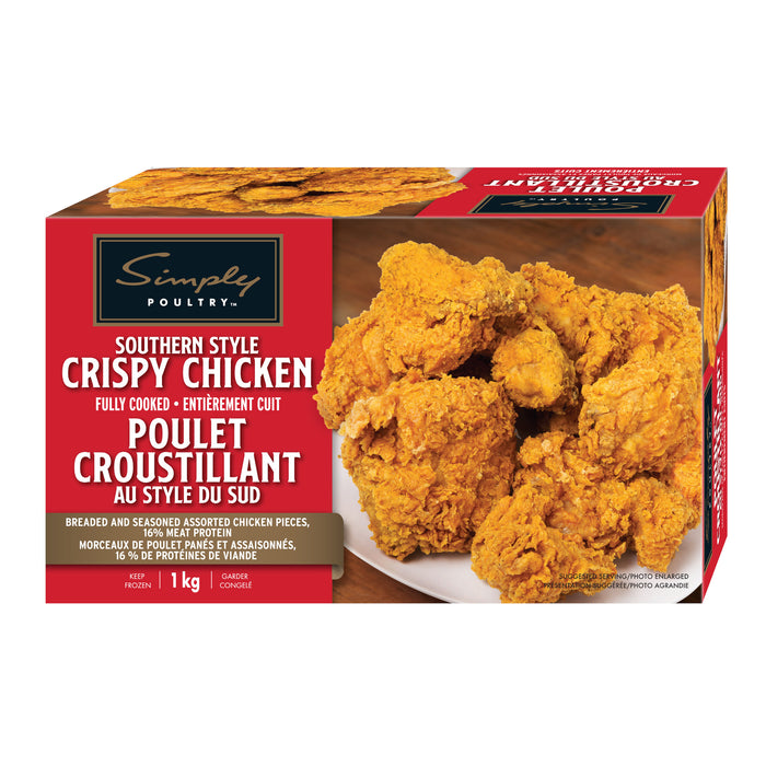 Simple Poultry Southern Style Crispy Chicken, 1 kg