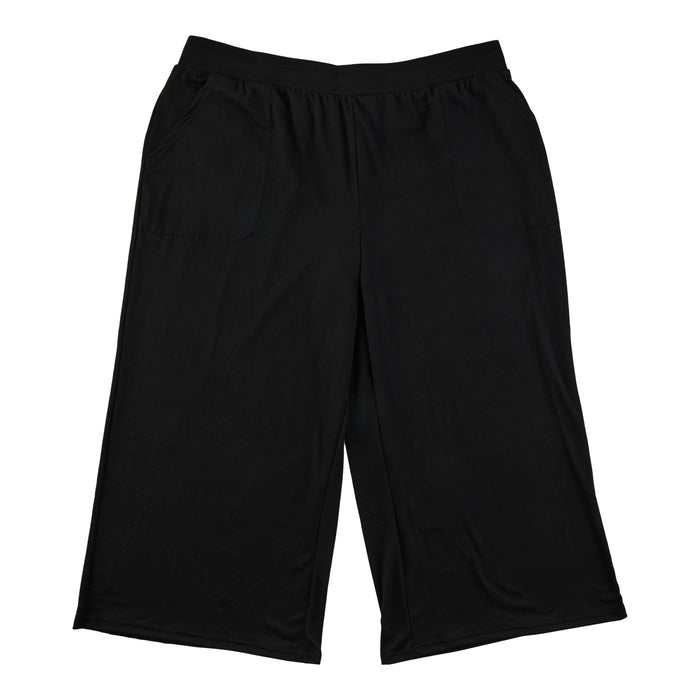 Capri de pyjama à jambe large taille plus Carisma pour femmes