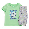 Pyjama imprimé à manches courtes Fête à la piscine MONKEY BARS pour bébés garçons, 2 pièces, 12 à 24 mois