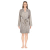 Carisma Women's Solid Waffle Robe