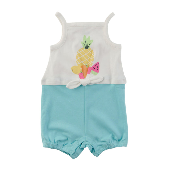 MONKEY BARS Infant Girls' Pool Party Printed Romper, 0-24 Month
