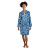 Carisma Women's Printed Waffle Robe