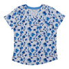 Options Women's Printed V-Neck Scrub Top