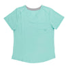 Options Women's Solid Short Sleeve Scrub Top