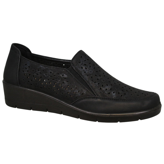 Classic Editions Women's Floral Comfort Shoes