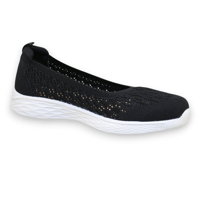 Classic Editions Women's Basic Knit Slip-Ons