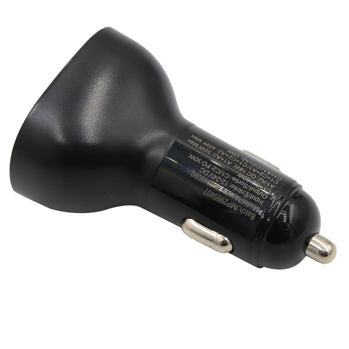 Chargeur pour l’auto, 60 W, noir