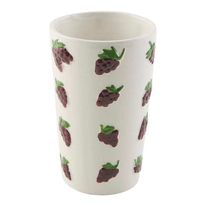 Vase à motifs de fruits en relief HomeStyles, 4 po x 6 po