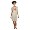 Chemise de nuit à col rond Canada EH! pour femmes