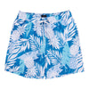 Short de bain texturé taille haute pour hommes