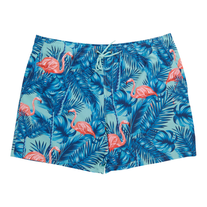 Big Guy Printed Quick Dry Swim Trunks