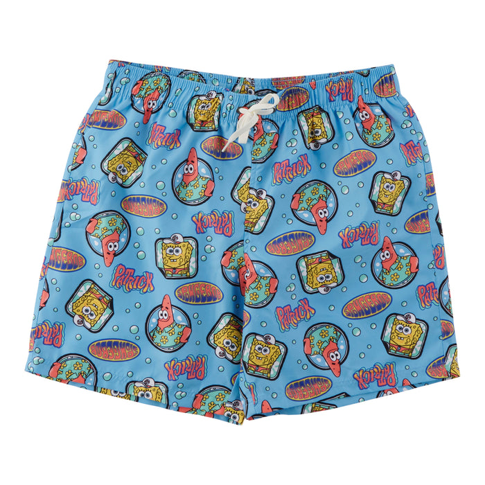 Men's Licensed Drawstring Swim Trunks