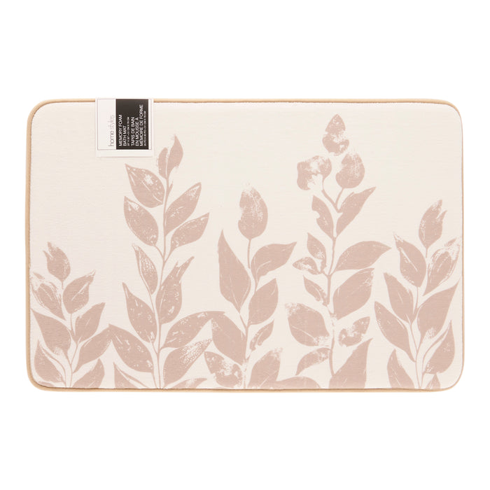 HomeStyles Villa Del Sol Memory Foam Bath Mat, 20-in x 30-in.