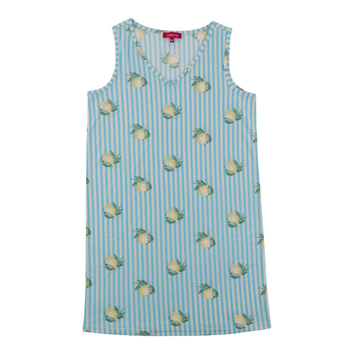 Carisma Women's Printed V-Neck Sleepshirt