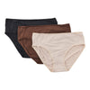 Women's Brushed Micro Briefs, 3-Pack