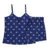 Carisma Women's Ribbed Cami and Boxer PJ Set, 2-Piece