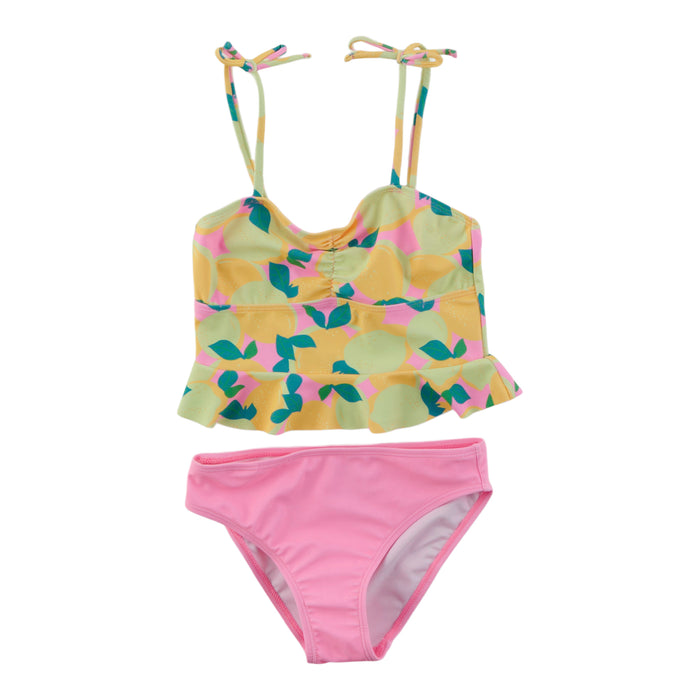 MONKEY BARS Toddler Girls' Pool Party Printed Swim Suit, 2-Piece