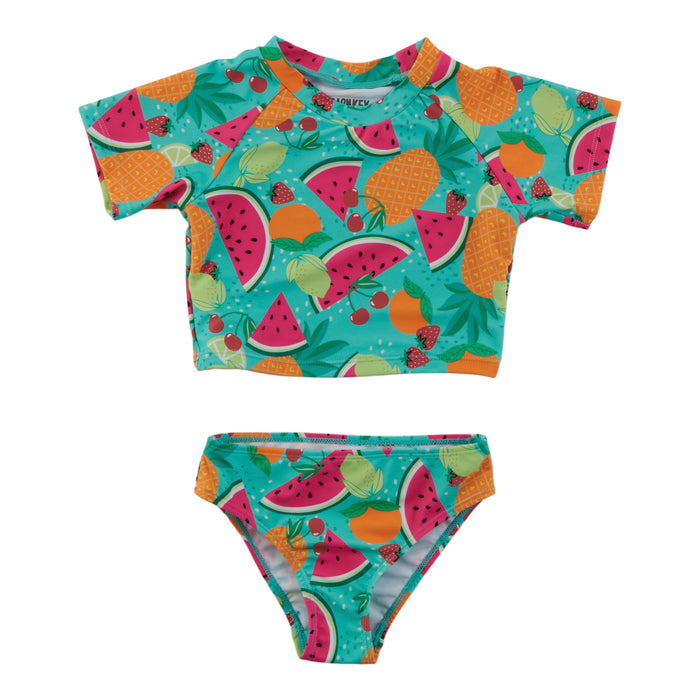 MONKEY BARS Toddler Girls' Day Dreamer Rash Guard Swim Set, 2-Piece