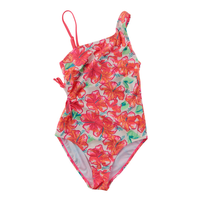 BELLA & BIRDIE Girls' Day Dreamer One Piece Cutout Swimsuit