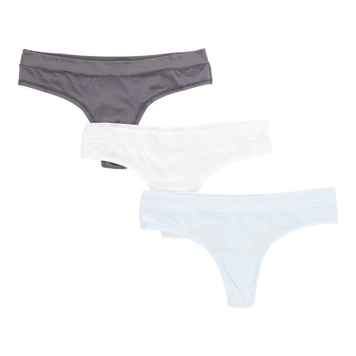 Women's Micro Stretch Thong, 3-Pack