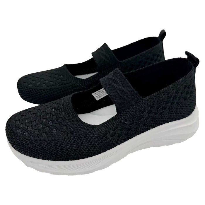 ACX Active Women's Knit Ballerina Flats