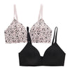 Carisma Women's Plus Wire-Free Bras, 2-Pack