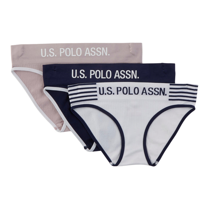 U.S. Polo Women's Bikini Underwear, 3-Pack