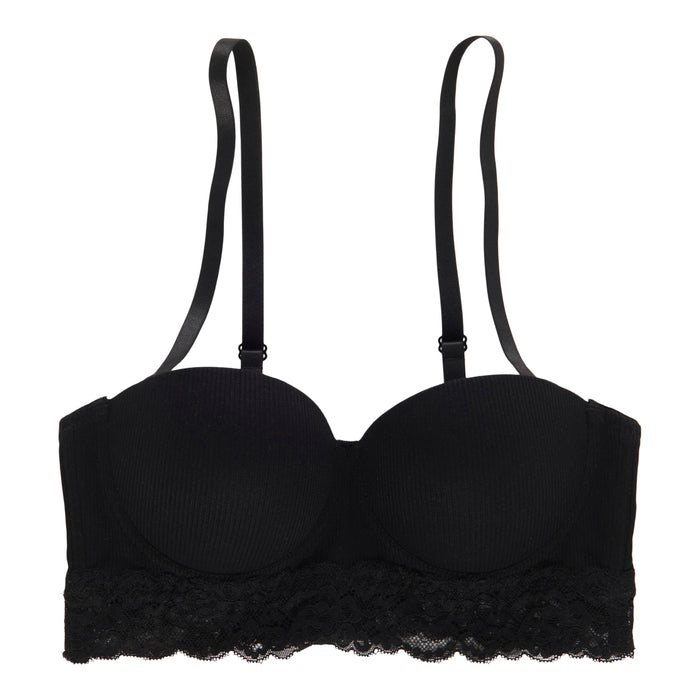 Soutien-gorge transformable pigeonnant en dentelle Carisma pour femmes