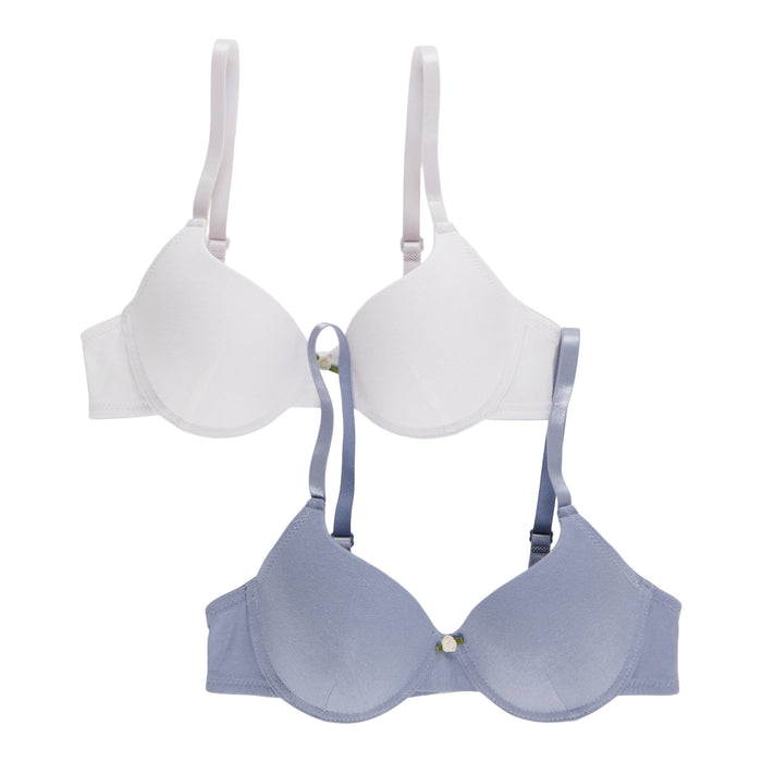 Carisma Women's Pointelle Bras, 2-Pack