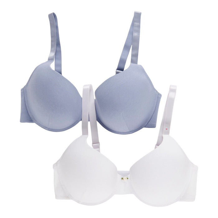 Carisma Women's Plus Pointelle Bras, 2-Pack