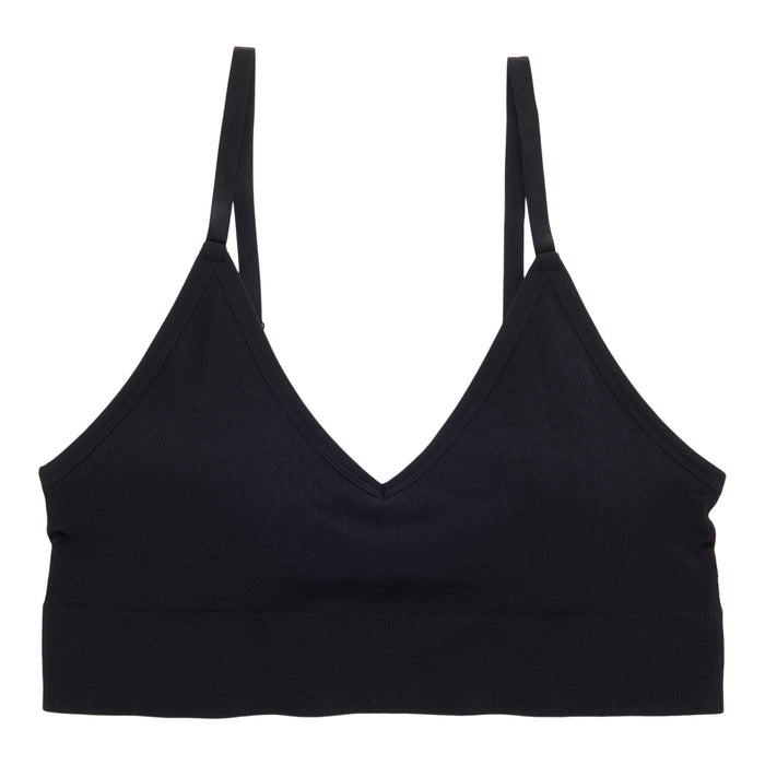 Soutien-gorge côtelé de style camisole sans couture taille plus Carisma pour femmes