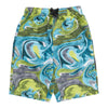 SURVIVAL GEAR Boys' Beach Party 4-Way Printed Swim Trunks