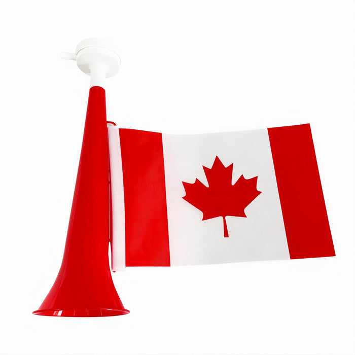 Team Canada Horn With Canada Flag