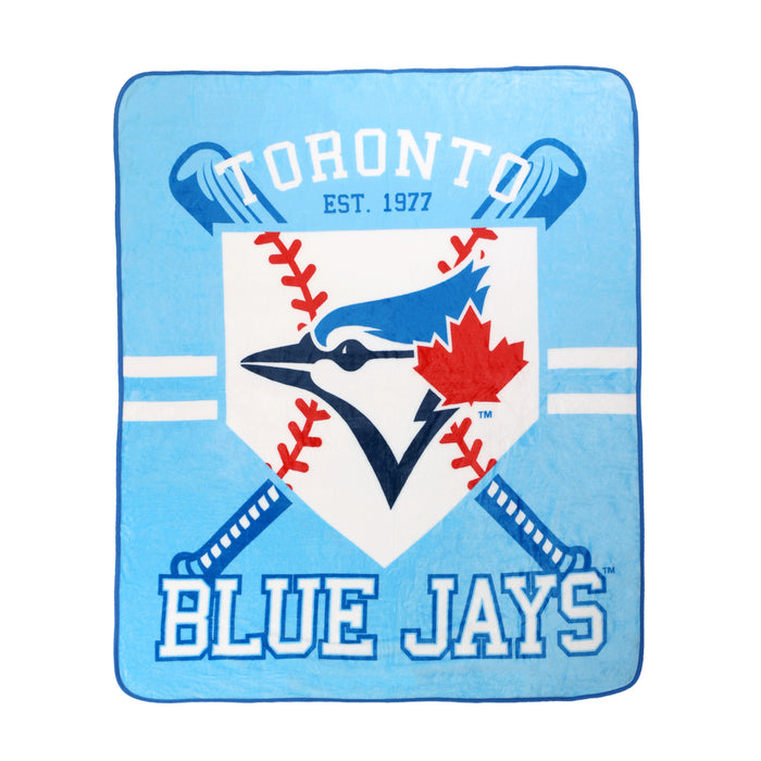 MLB Toronto Blue Jays Throw Blanket, 50-in x 60-in.