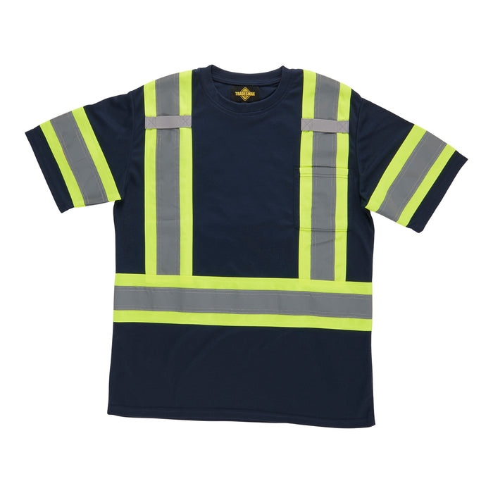 Tradesmax Pro Men's HIVIS Short Sleeve Mesh T-Shirt