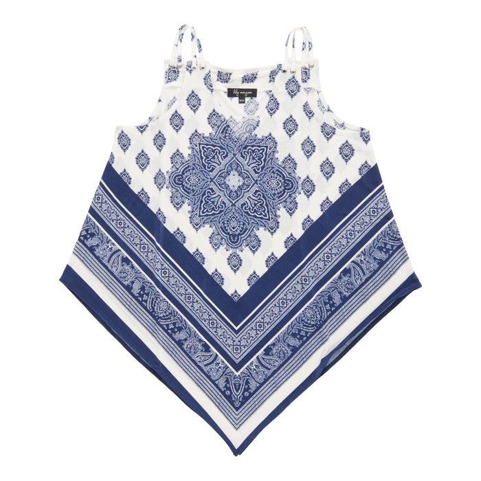 Camisole mouchoir imprimée lily morgan pour femmes