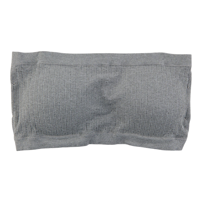 Carisma Women's Plus Ribbed Bandeau Bra