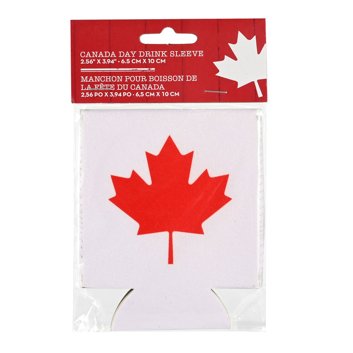 Canada Drink Sleeve, 2.5-in x 4-in.
