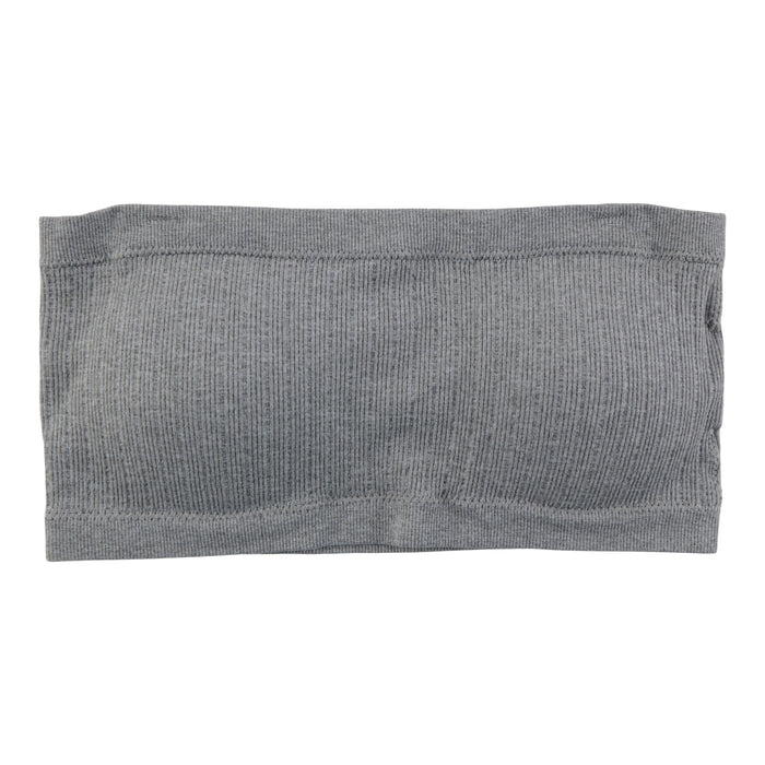 Carisma Women's Ribbed Bandeau Bra