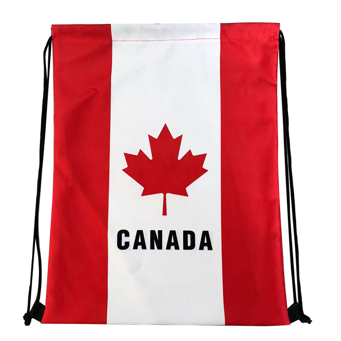 Canada Drawstring Bag, 14-in x 16-in.