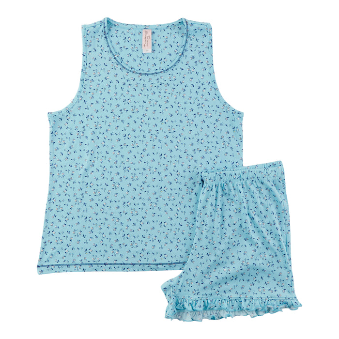 Carisma Women's Tank Top and Boxer PJ Set, 2-Piece