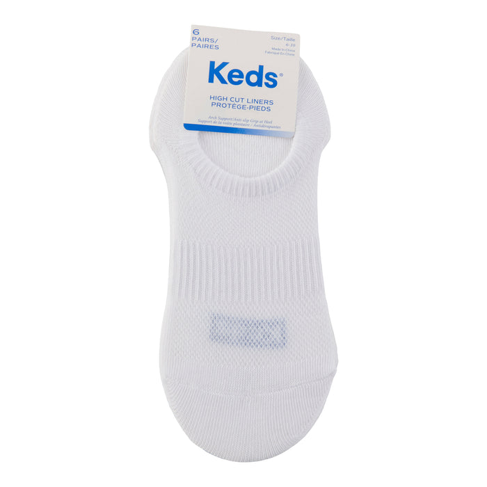 Chaussettes invisibles en filet Keds pour femmes, emb. de 6 paires